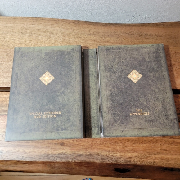 Lord of the rings fellowship of the ring 4 dvd set in box - Picture 9 of 11